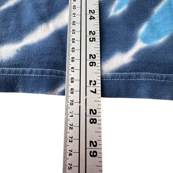 The Wonder Years Punk Band Tank Top Mens Medium Blue Tie Dye Sleeveless Pullover - Picture 6 of 7